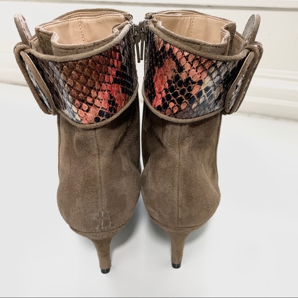 J RENEE BOYCE POINTY NUDE BOOTIES - Picture 3 of 16